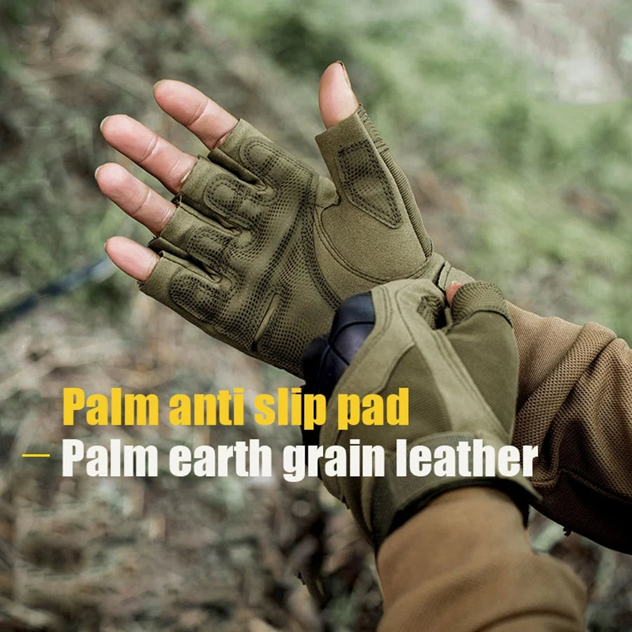 Tactical Fingerless Gloves